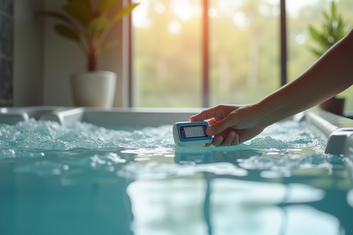 Main testant la qualité de l